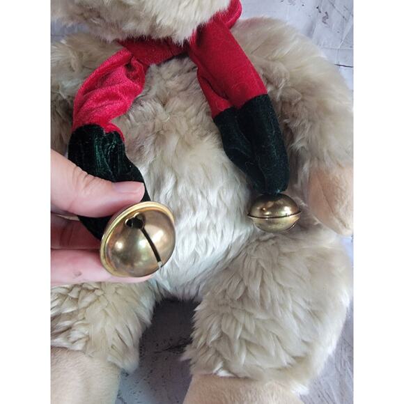 15inch Moose Stuffed Animal Plush Christmas Holiday Jingle Bells - Picture 4 of 7